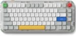 nuphy Kick75 Low Profile Keyboard with Volume Knob,75% Hot Swappable Custom Wireless Mechanical Keyboard,80 Keys RGB Backlit with PBT Keycaps,BT/2.4G/USB-C (Brown Nano Switch) - Image 2