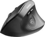 seenda Ergonomic Mouse Wireless, MOU200 Bluetooth Vertical Mouse - 3 Multi-Device Connectivity,1000/1600 /2400 DPI, Ergo Optical Mice for Windows, Mac OS, Computer/PC/Laptop, Black - Image 2