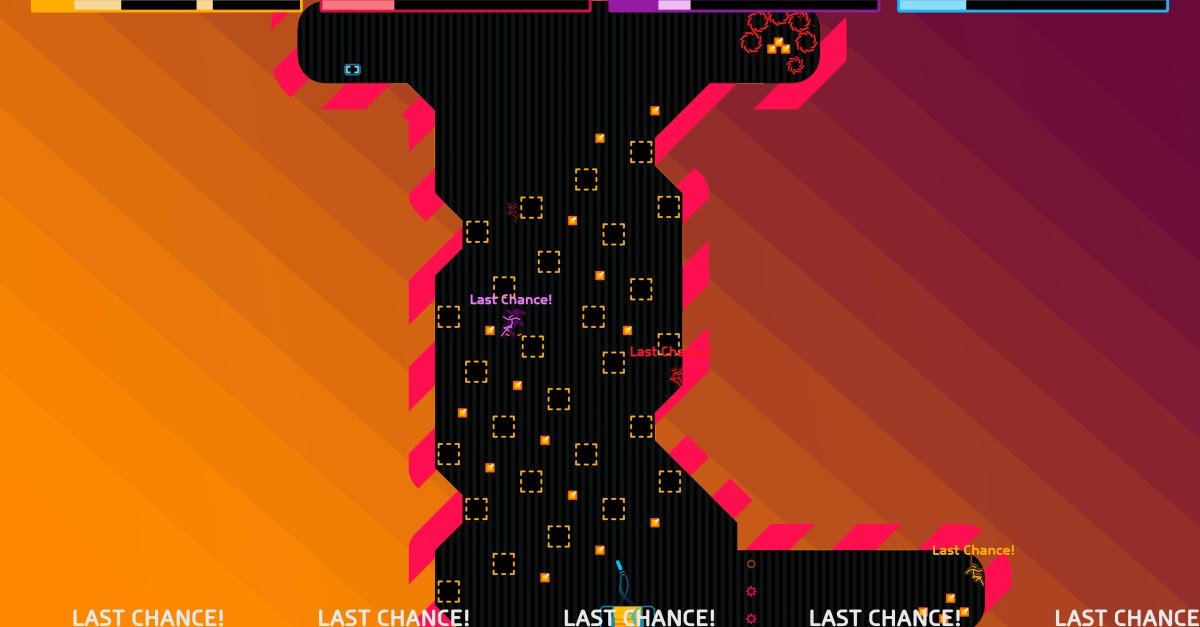 More than a decade later, the team behind N++ is back with a multiplayer sequel More than a decade later, the team behind N++ is back with a multiplayer sequel