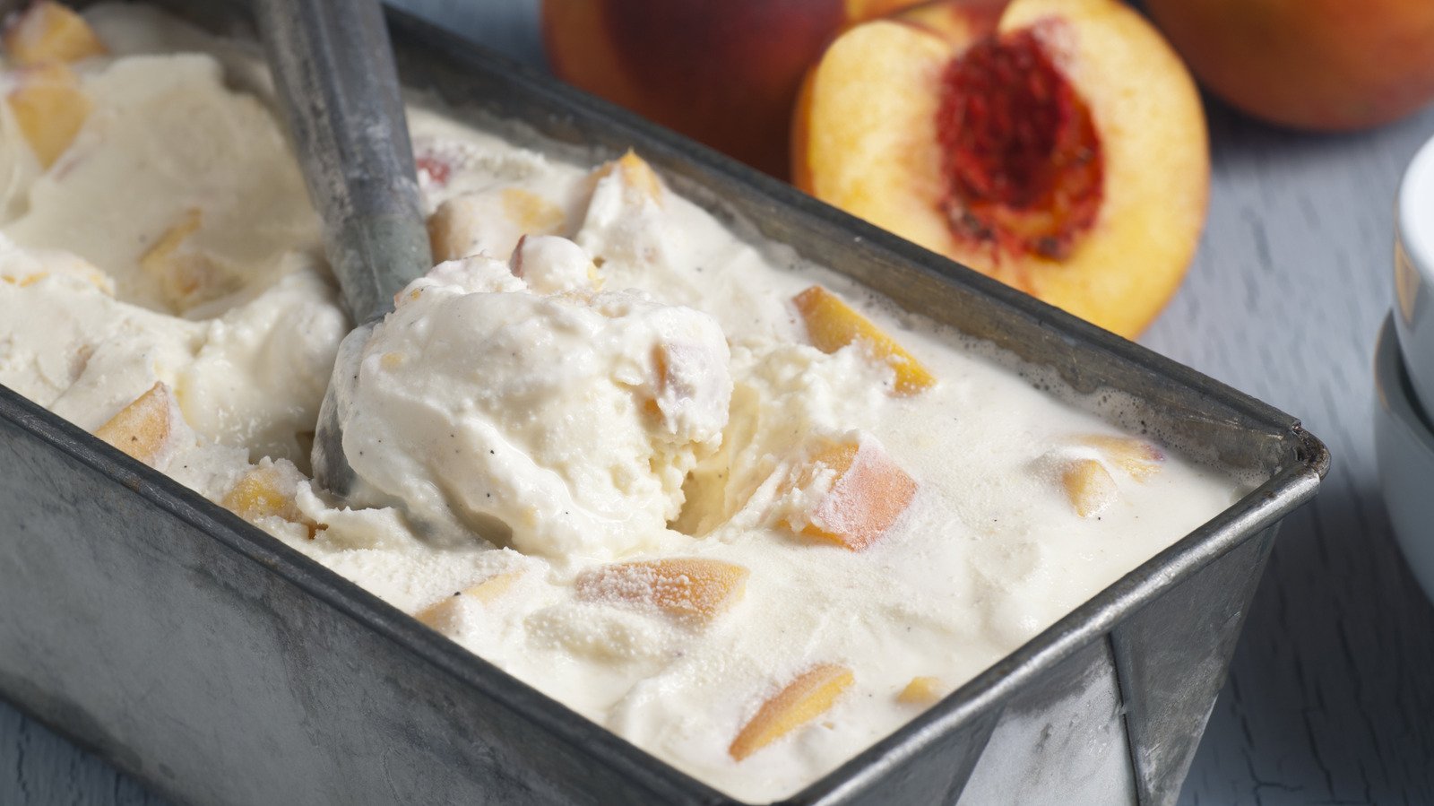 Skip The Ninja Creami And Make Homemade Peach Ice Cream Like It’s 1924 Skip The Ninja Creami And Make Homemade Peach Ice Cream Like It’s 1924