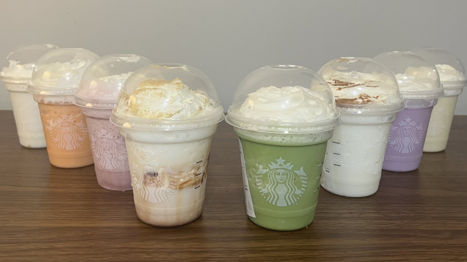 Every Starbucks Crème Frappuccino, Ranked Worst To Best Every Starbucks Crème Frappuccino, Ranked Worst To Best