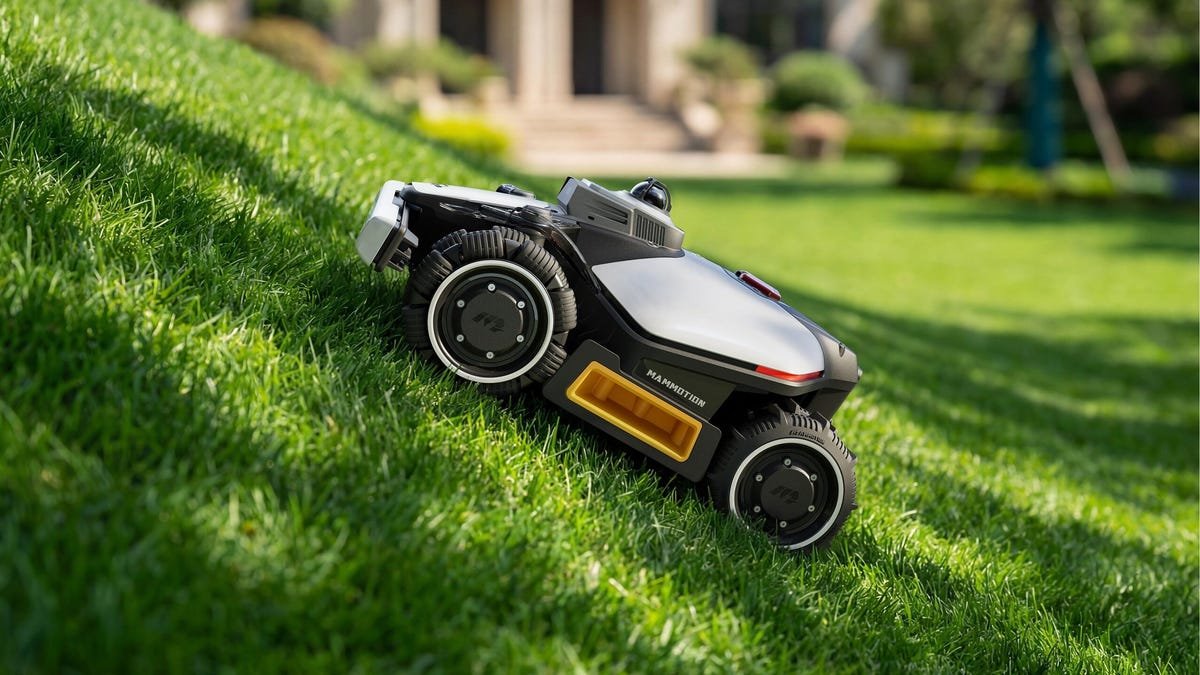 These Mammotion robot lawn mowers can climb hills – and they’re up to 0 off right now